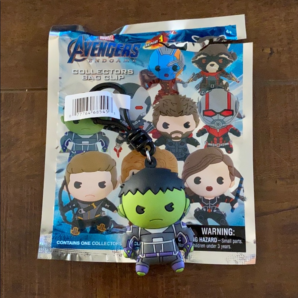 Hulk Avengers Endgame Figural Bag Clip